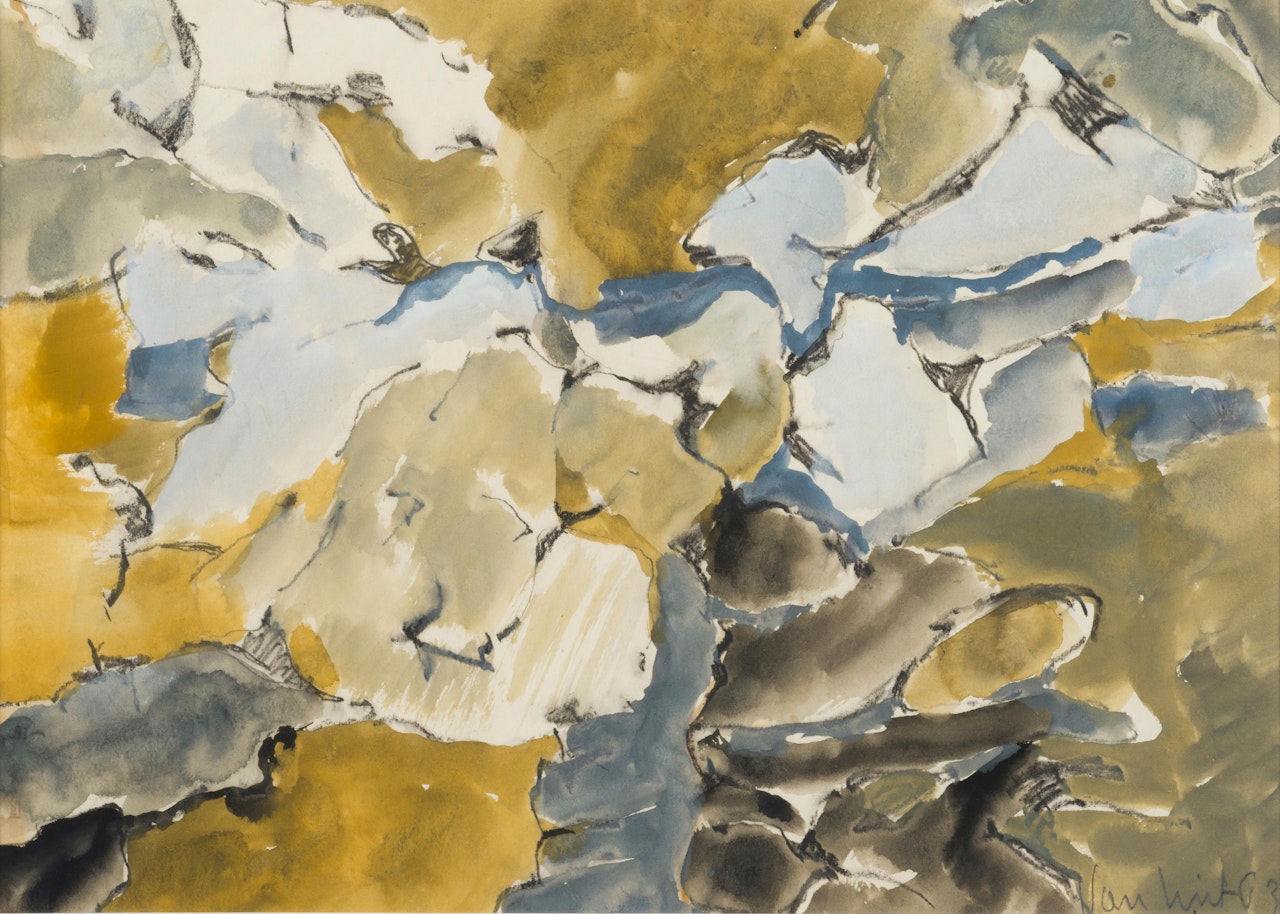 Composition abstraite by Louis van Lint