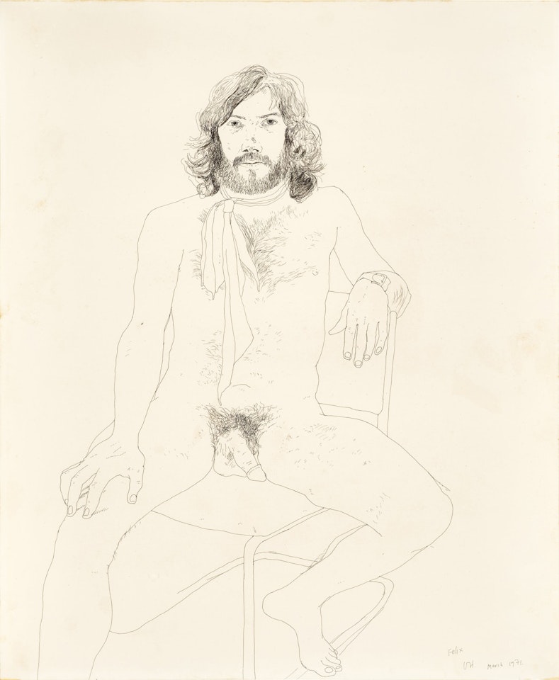Felix by David Hockney