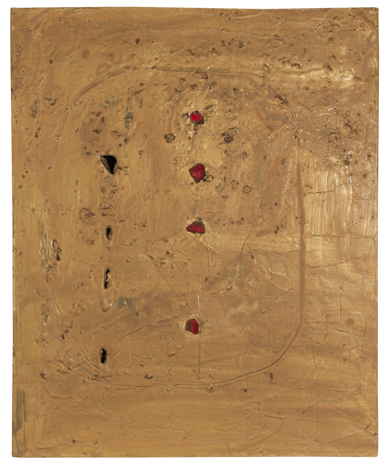 Concetto spaziale by Lucio Fontana