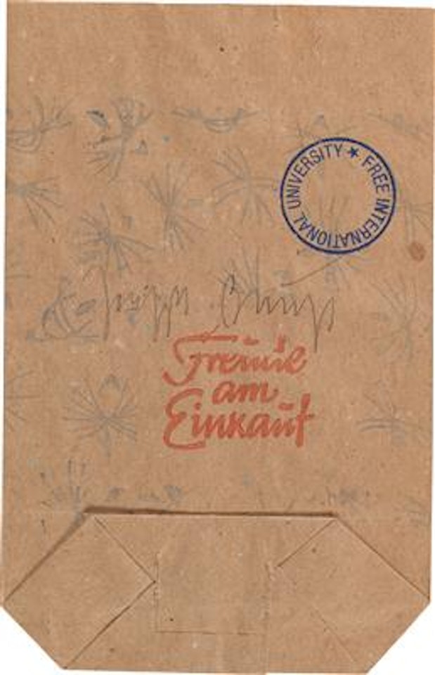 Freude am Einkauf by Joseph Beuys