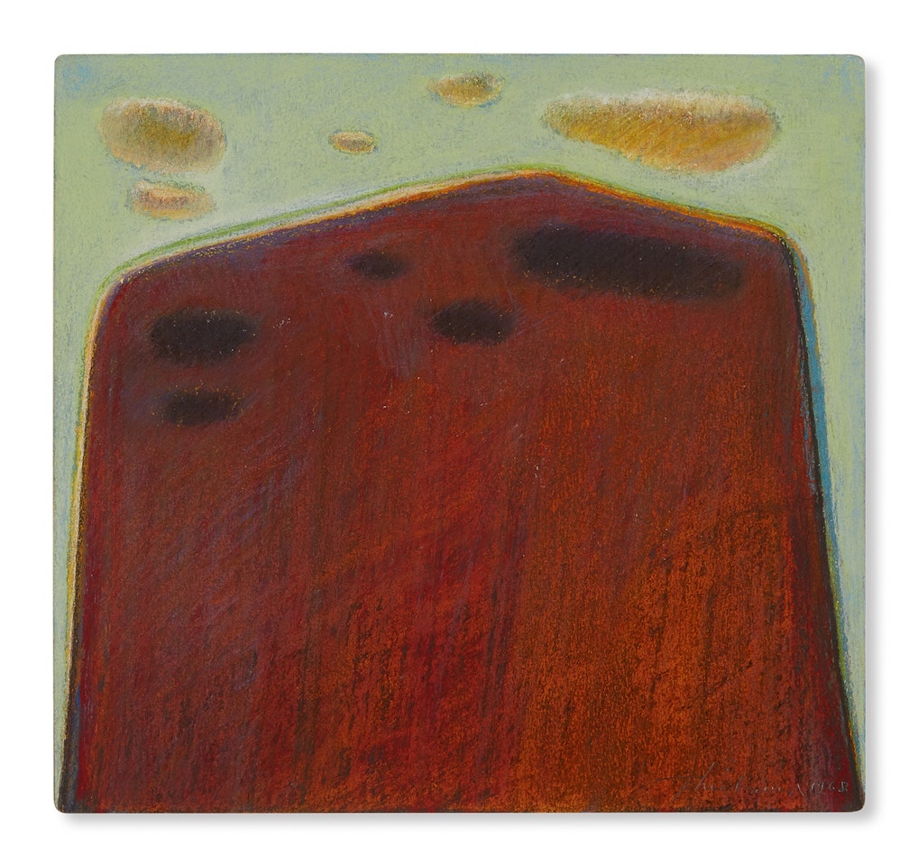 Ridge with Clouds by Wayne Thiebaud