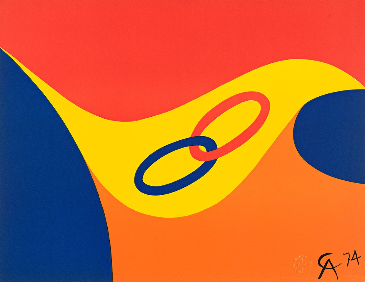 Flying Colors. by Alexander Calder