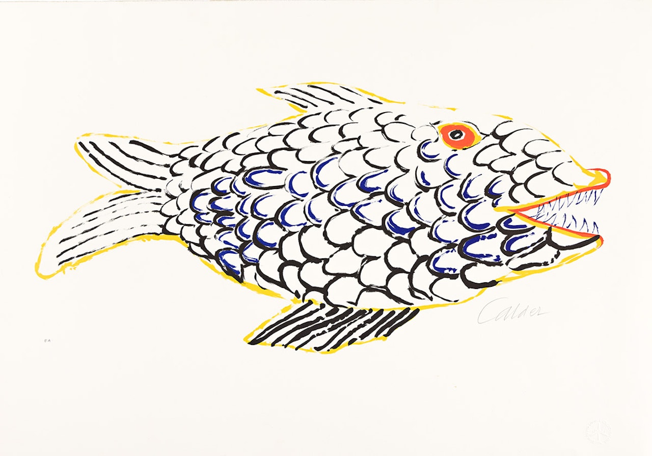 Fish (Flying Colors) . by Alexander Calder