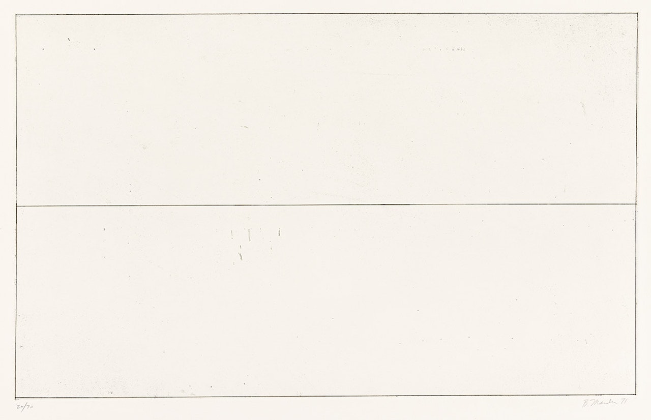 Ten Days . by Brice Marden