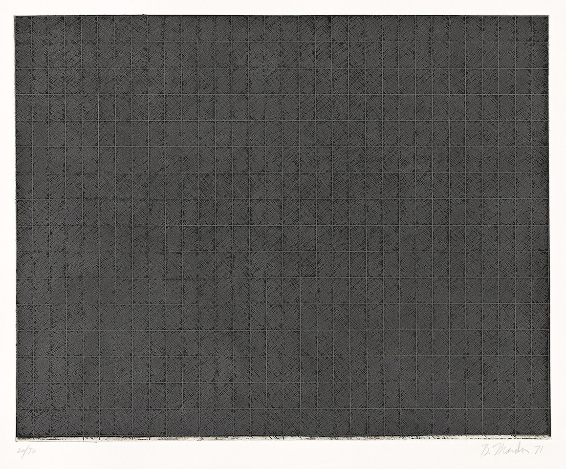 Ten Days . by Brice Marden