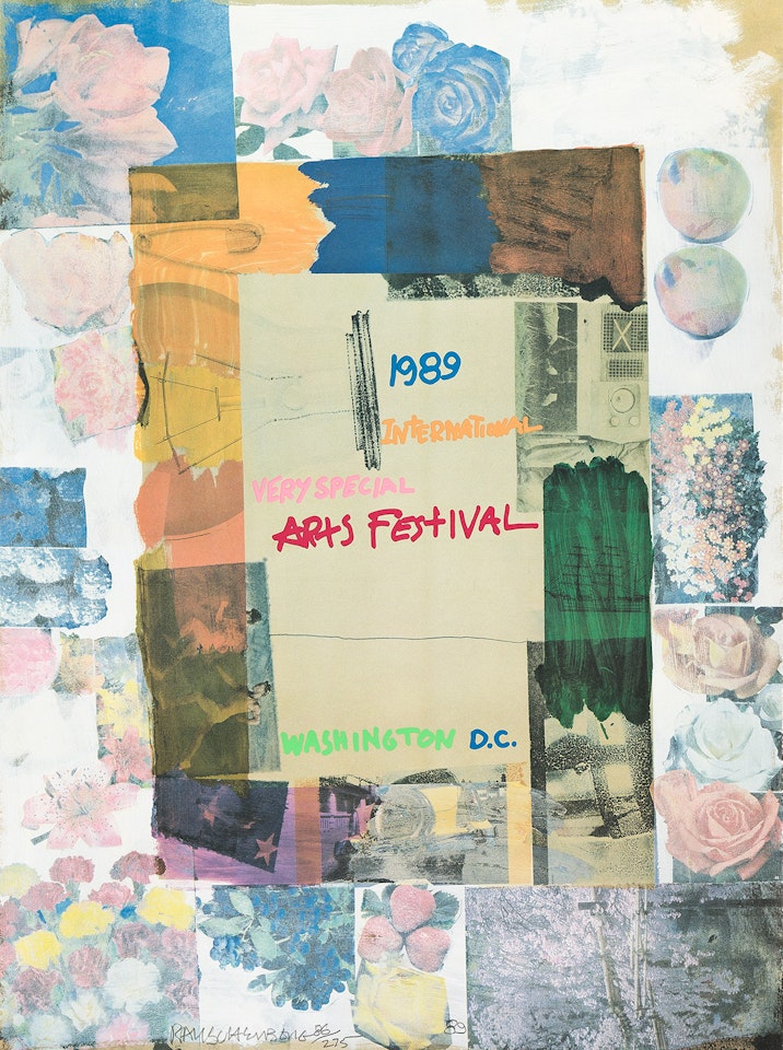 International Very Special Arts Festival . by Robert Rauschenberg