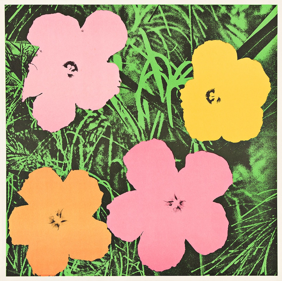 Flowers . by Andy Warhol