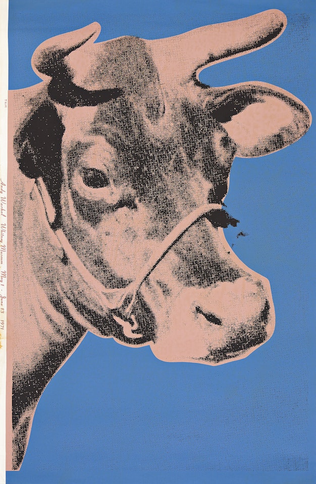 Cow. by Andy Warhol