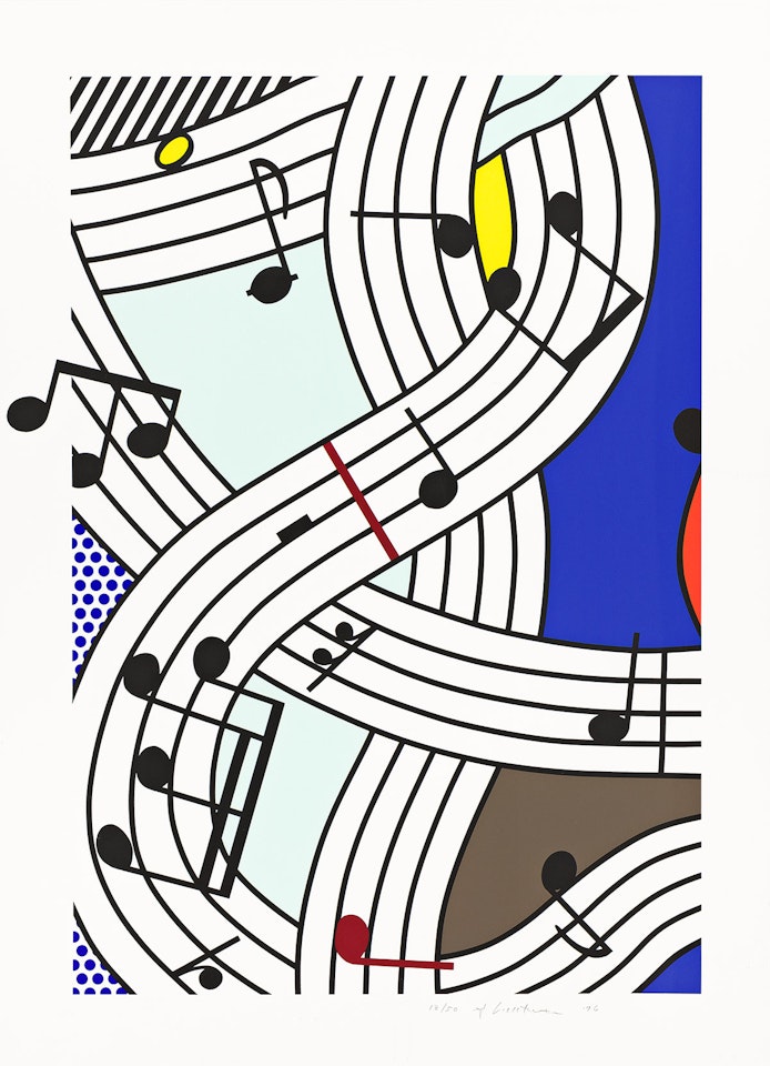 Composition I . by Roy Lichtenstein