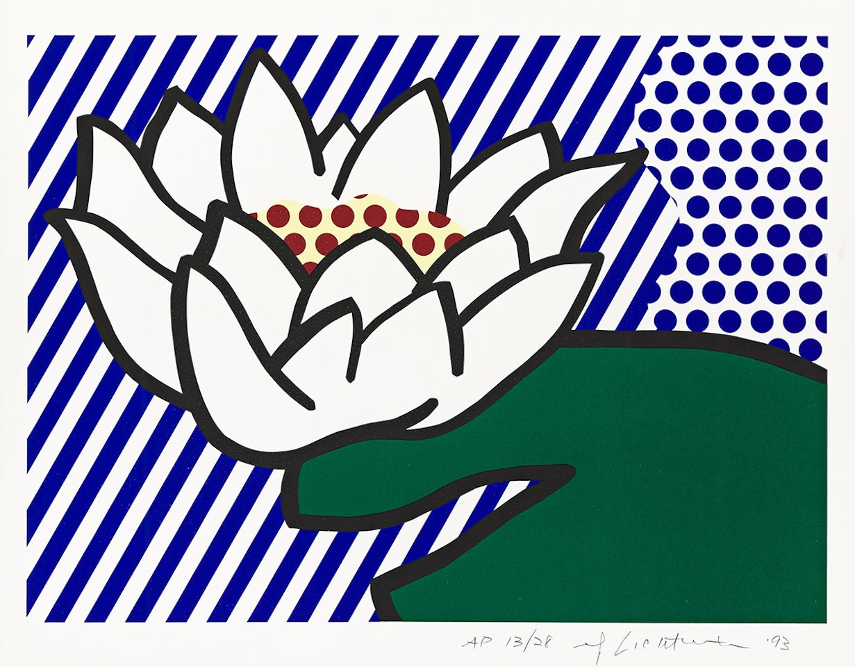 Water Lily . by Roy Lichtenstein