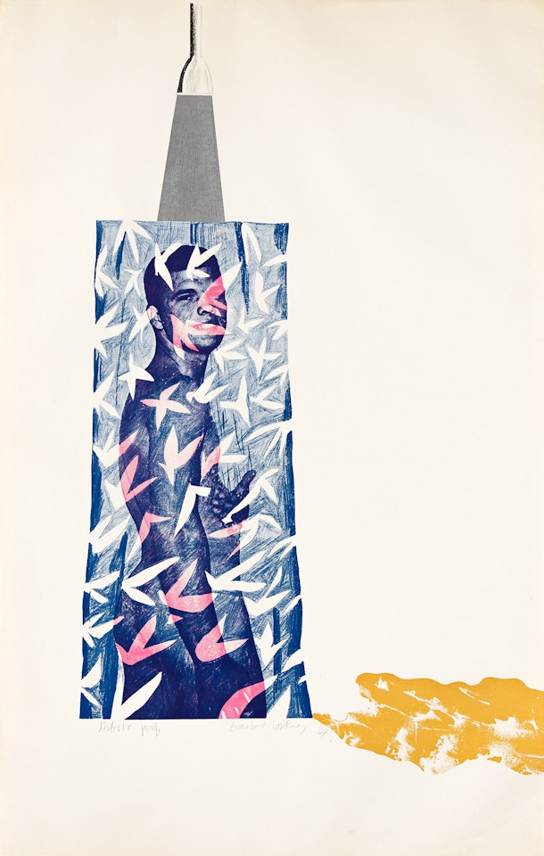 Cleanliness Is Next To Godliness . by David Hockney