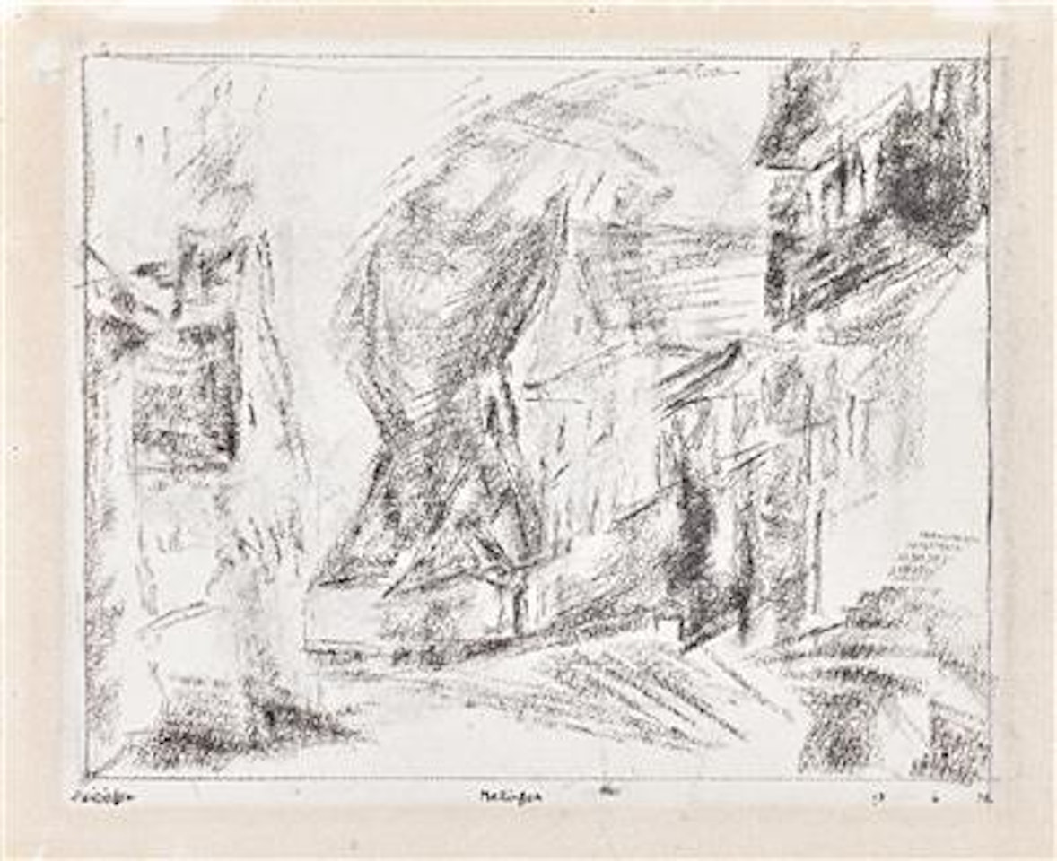 Mellingen by Lyonel Feininger