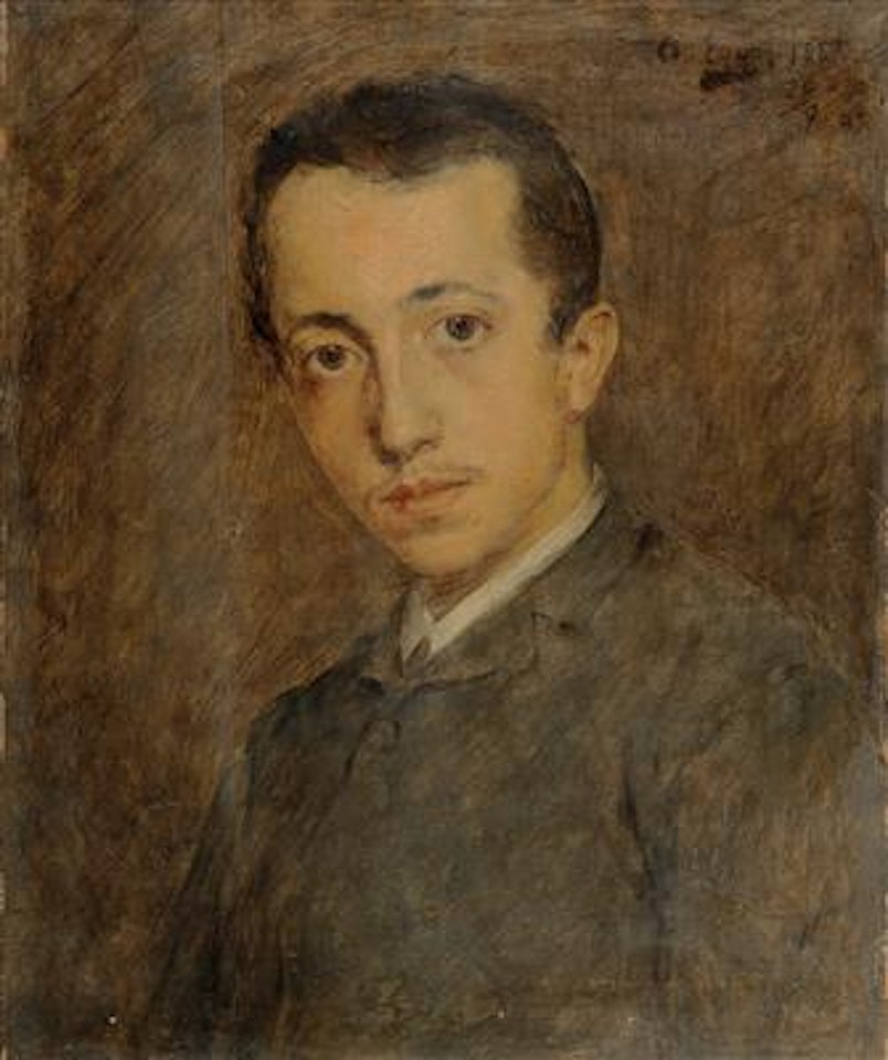 “Der Bruder des Künstlers, Eduard Egger” by Albin Egger-Lienz