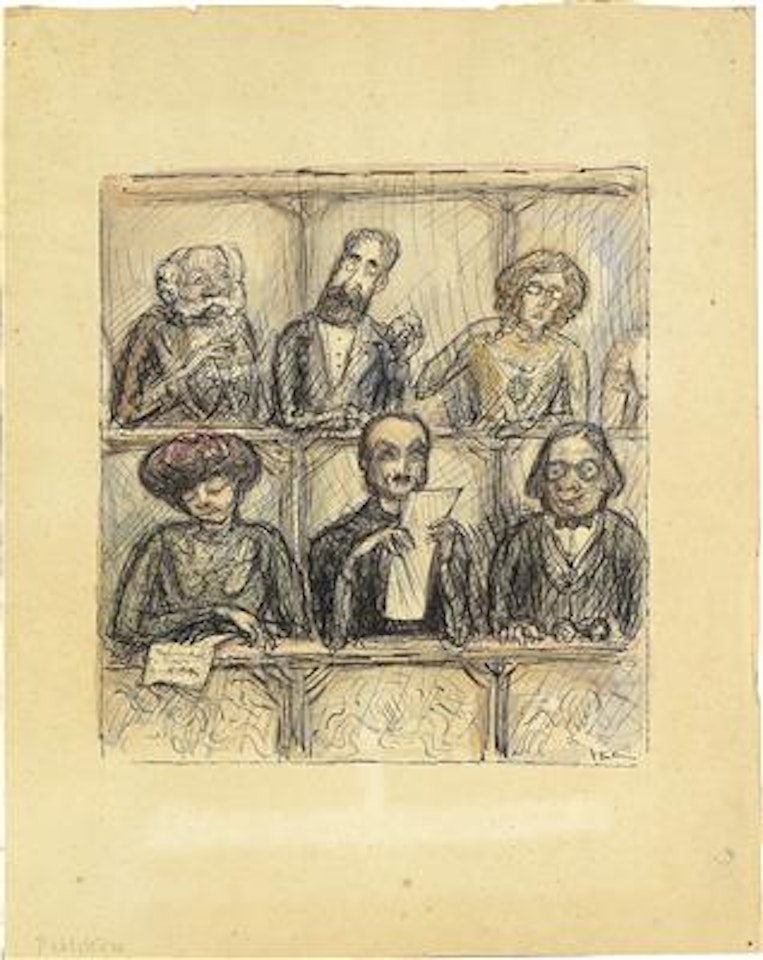 “Publikum”, by Alfred Kubin