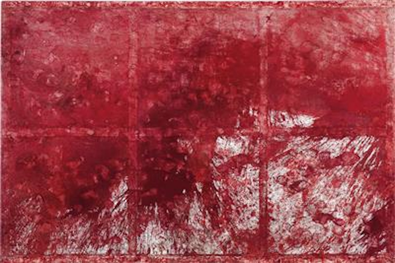 Action painting, 41st paint action by Hermann Nitsch