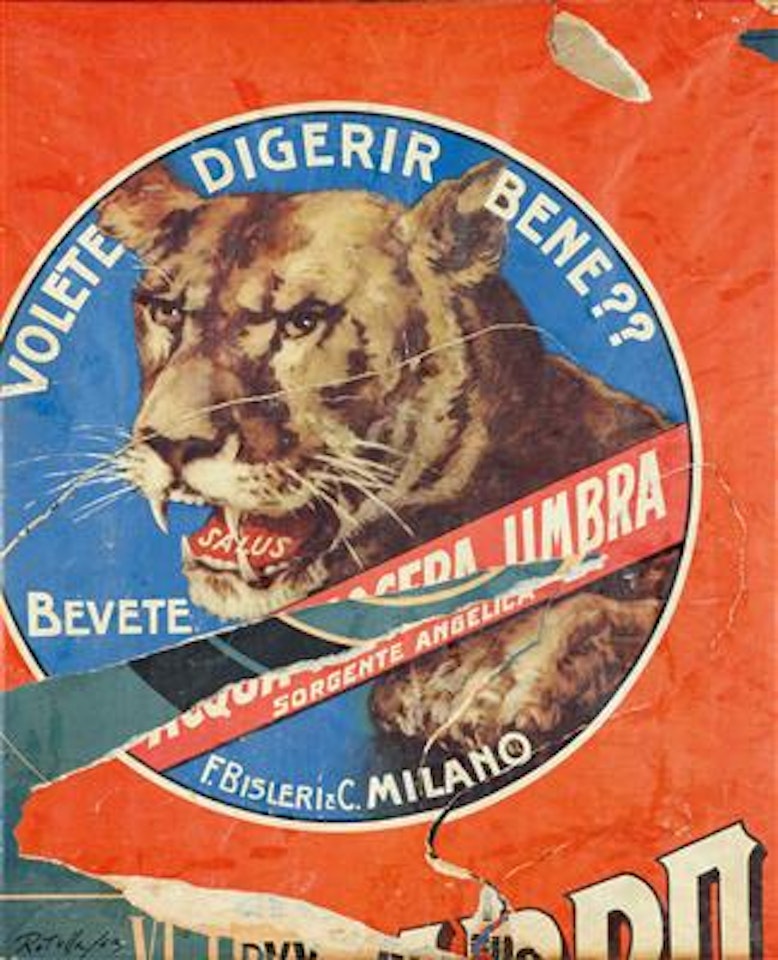 Digerez bien by Mimmo Rotella