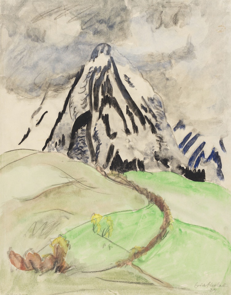Spitzer Berg by Erich Heckel