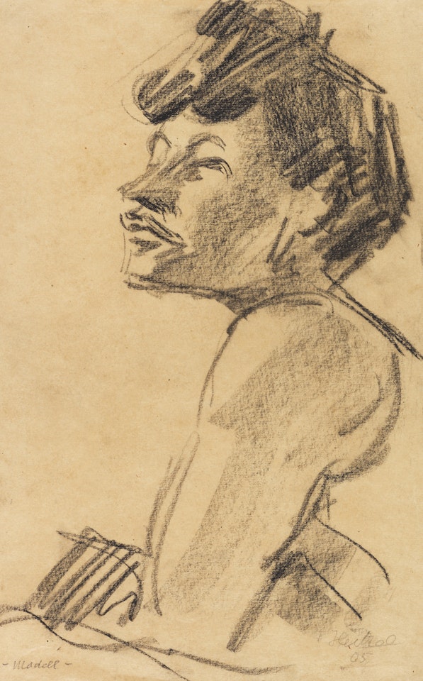 Modell by Erich Heckel