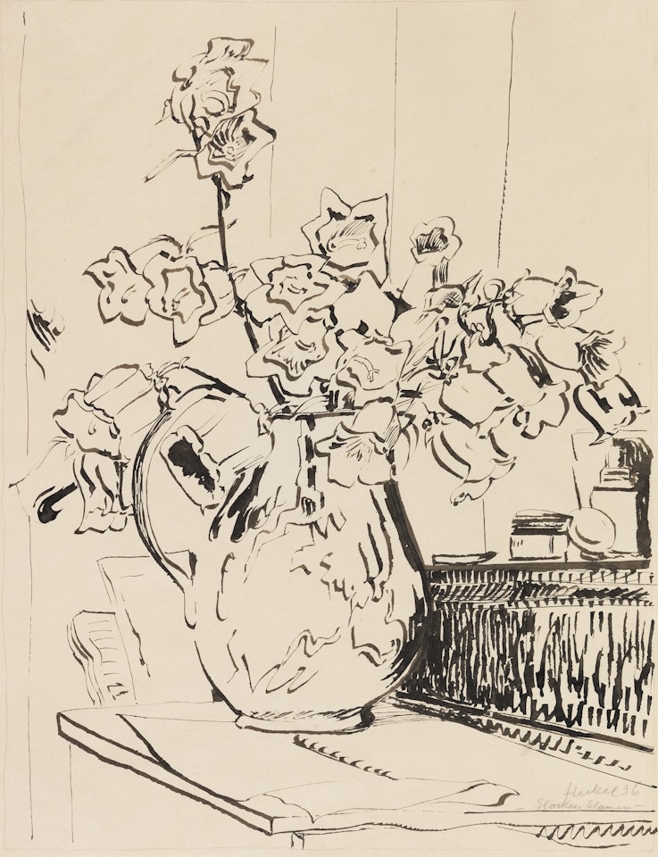 Glockenblumen by Erich Heckel