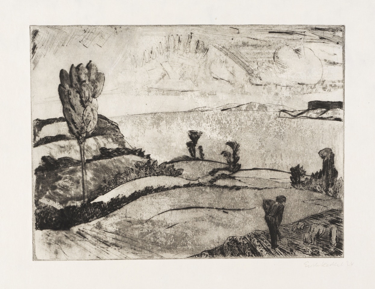 Fördelandschaft by Erich Heckel
