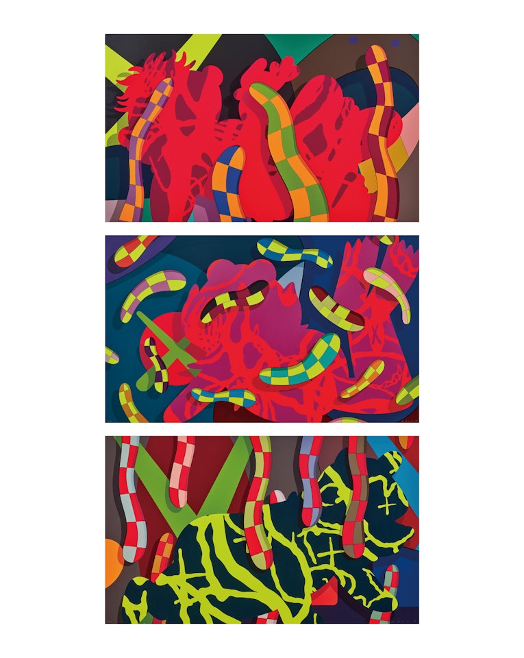 LOST TIME, ALONE AGAIN, FAR FAR DOWN (Complete Set of Three) by Kaws