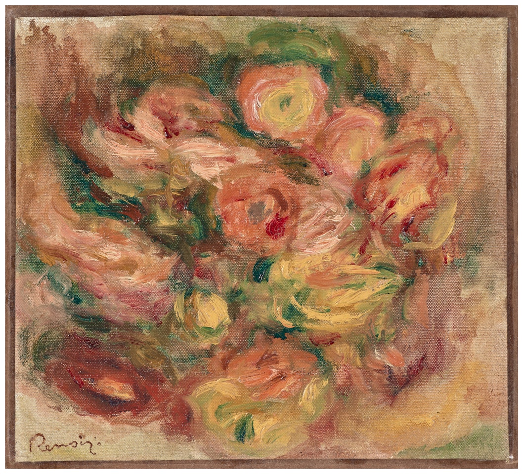 Esquisse de fleurs by Pierre-Auguste Renoir