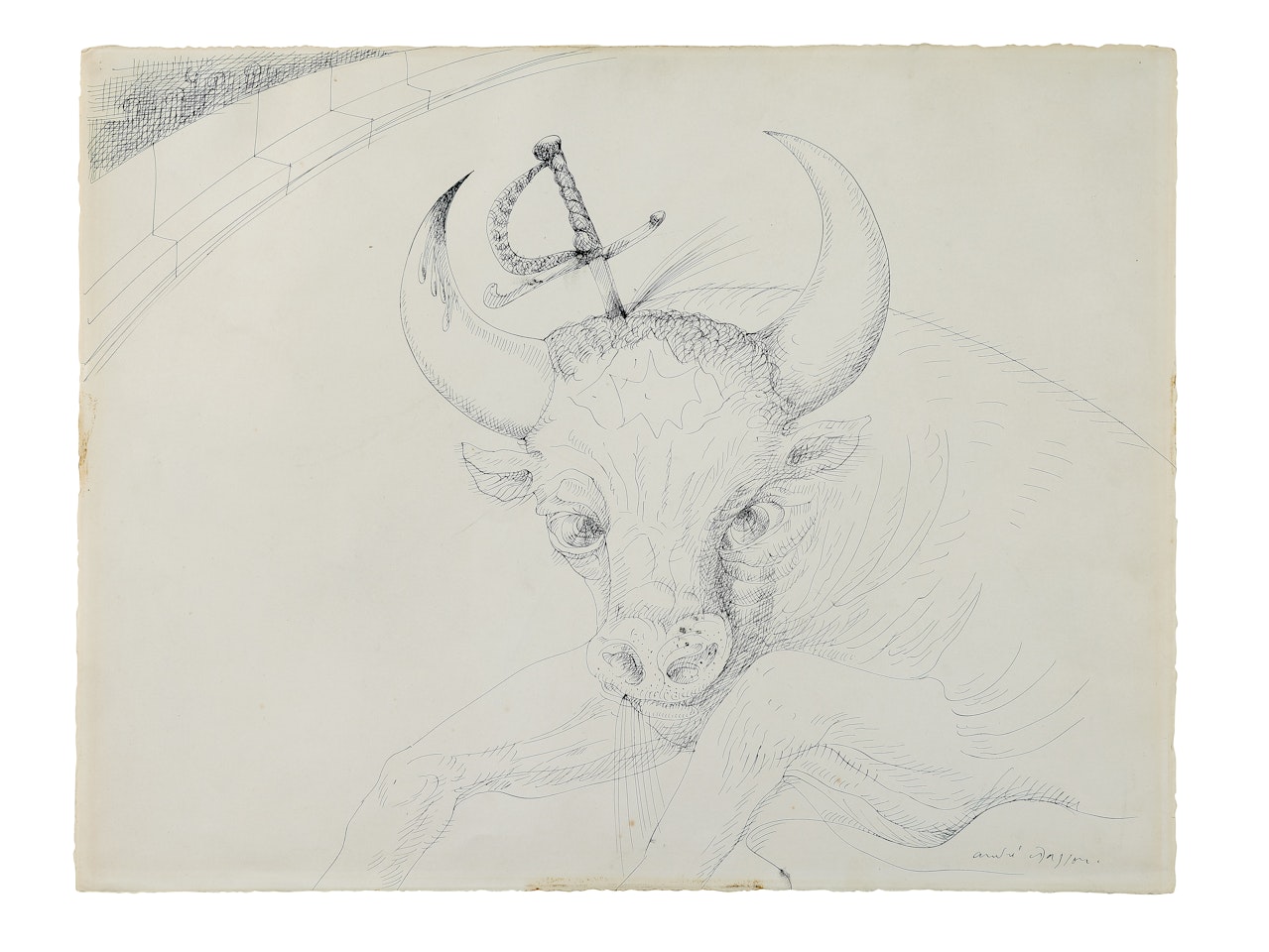 Estocade by André Masson