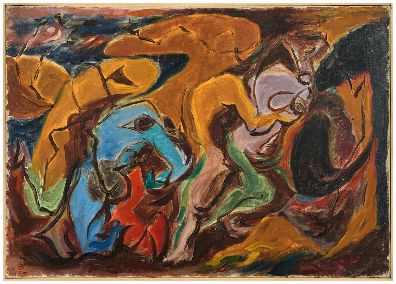 Les Silènes by André Masson