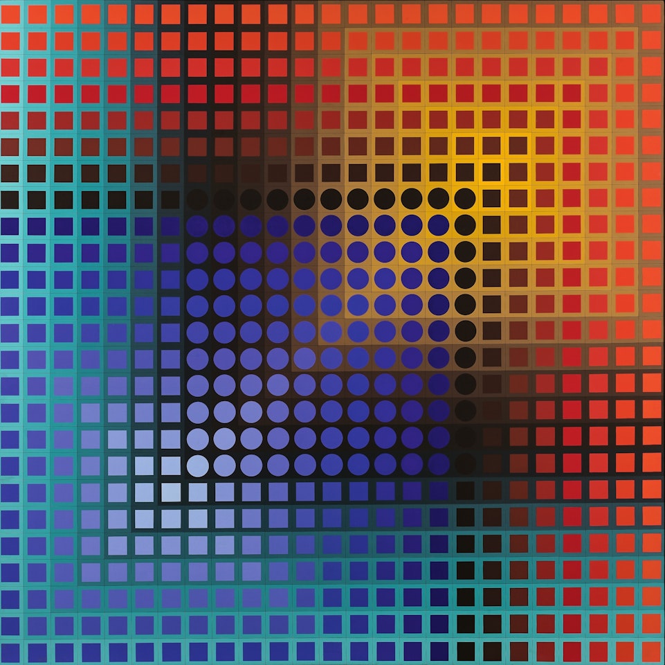 Vascoeuil by Victor Vasarely