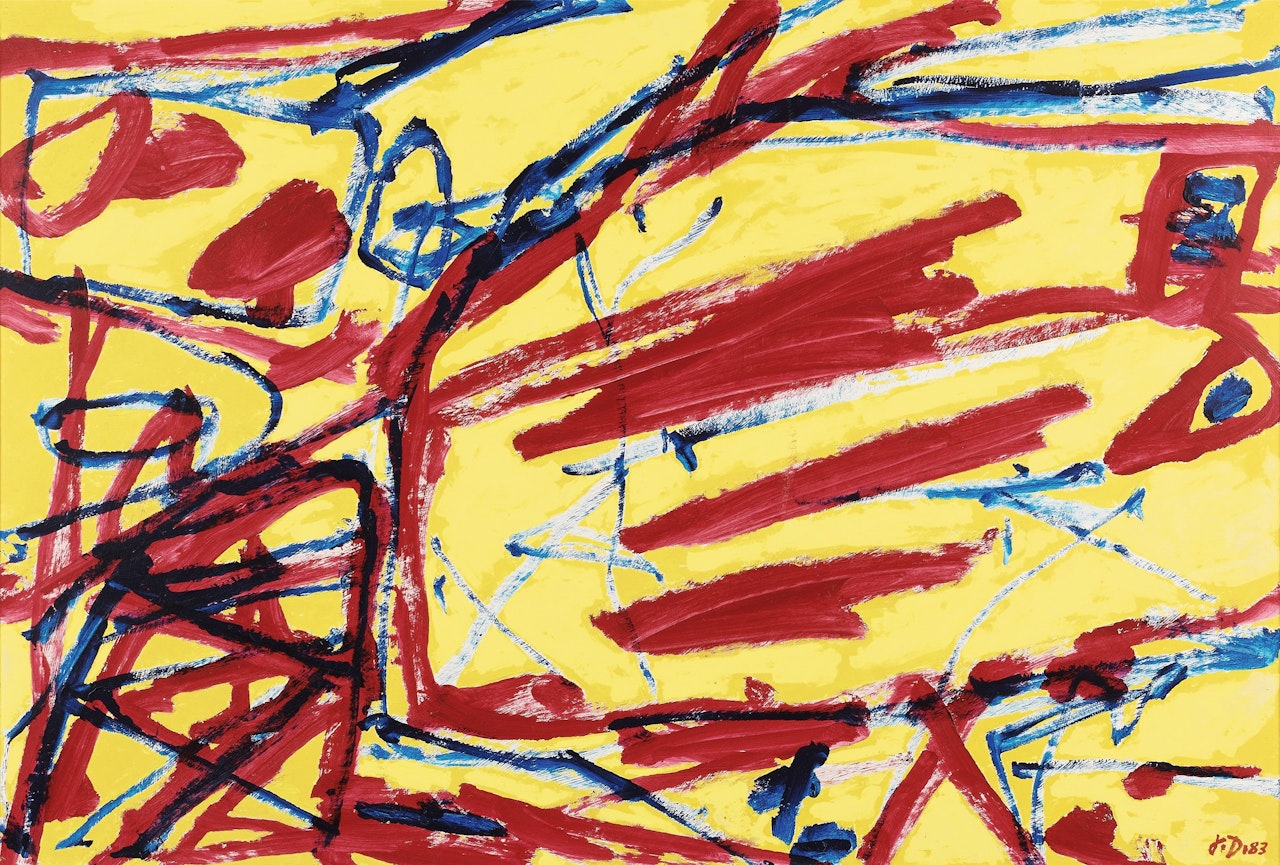 Mire G77 (Kowloon) by Jean Dubuffet