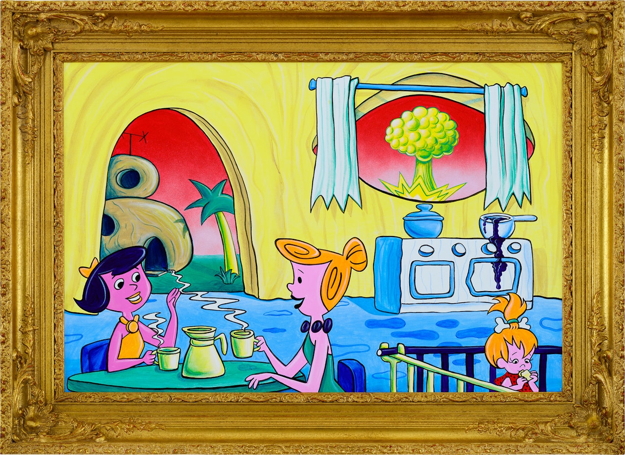 Coffee Klatch by Kenny Scharf