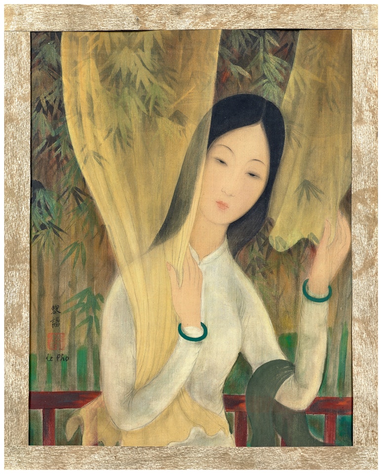 La jeune femme aux bracelets de jade by Le Pho