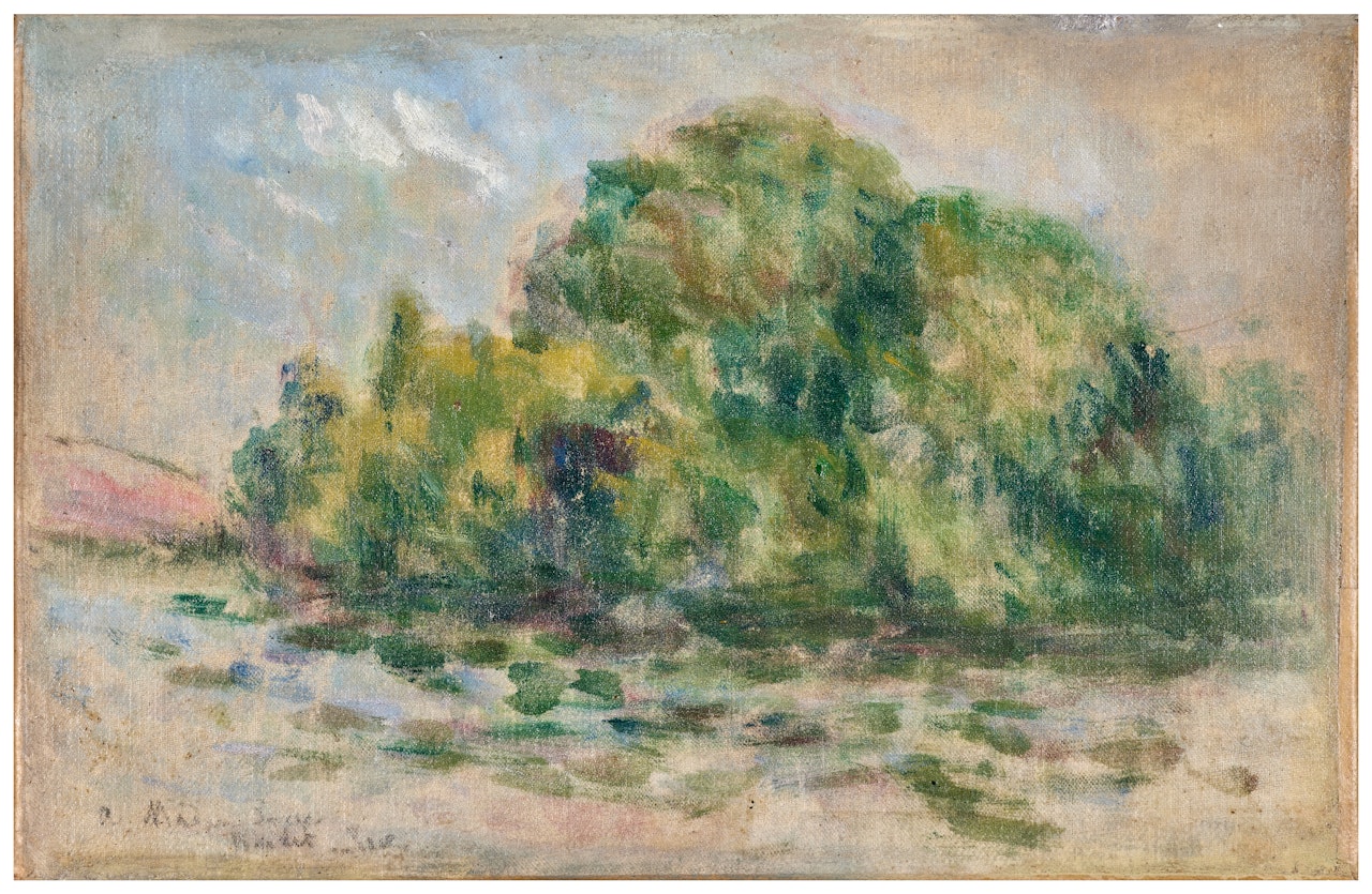 Bouquet d"arbres by Maximilien Luce
