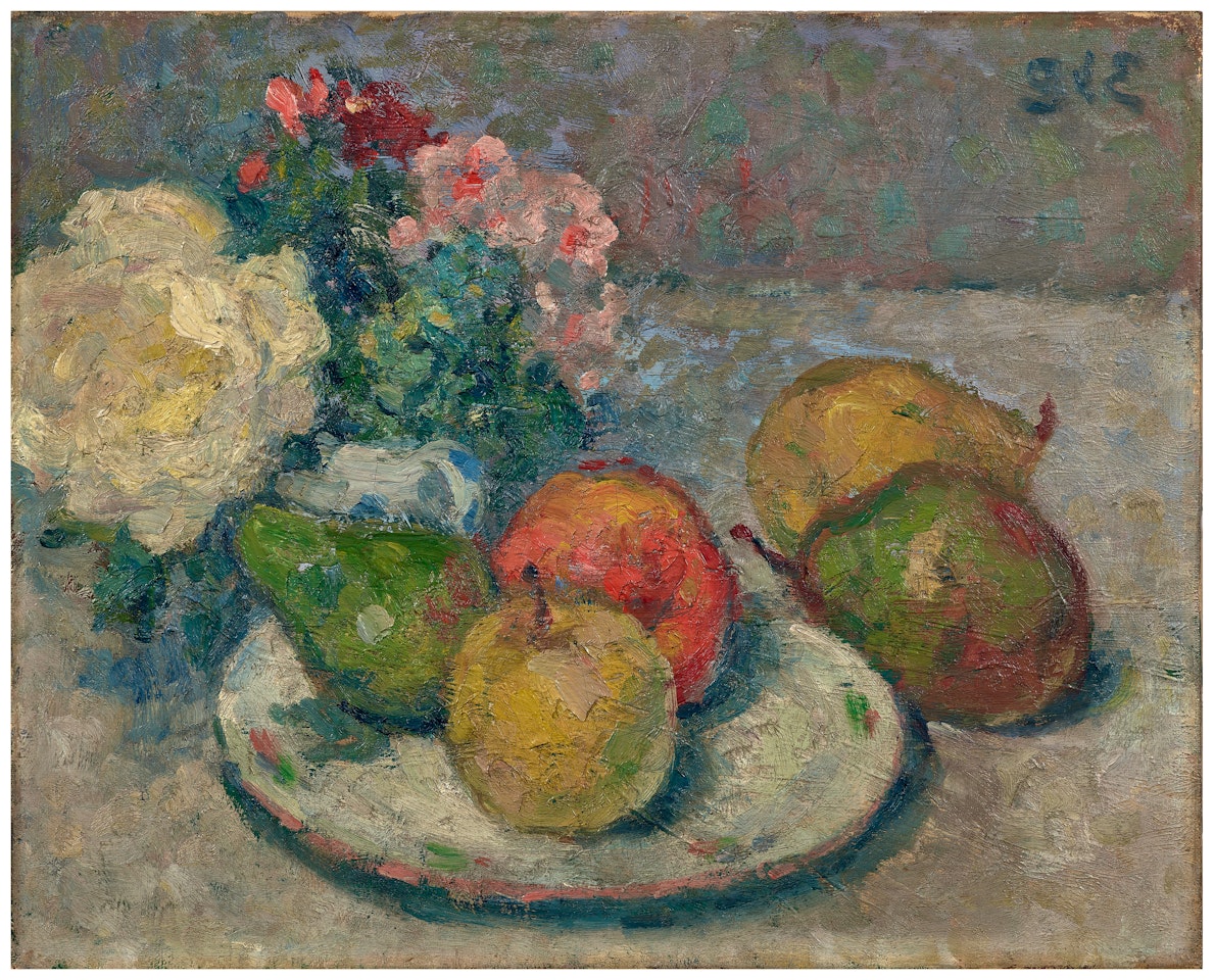 Nature morte aux pommes et poires by Georges d’Espagnat