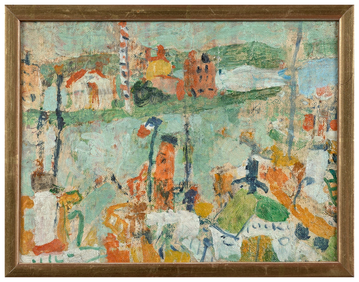 Antibes, le port by Jean Pougny