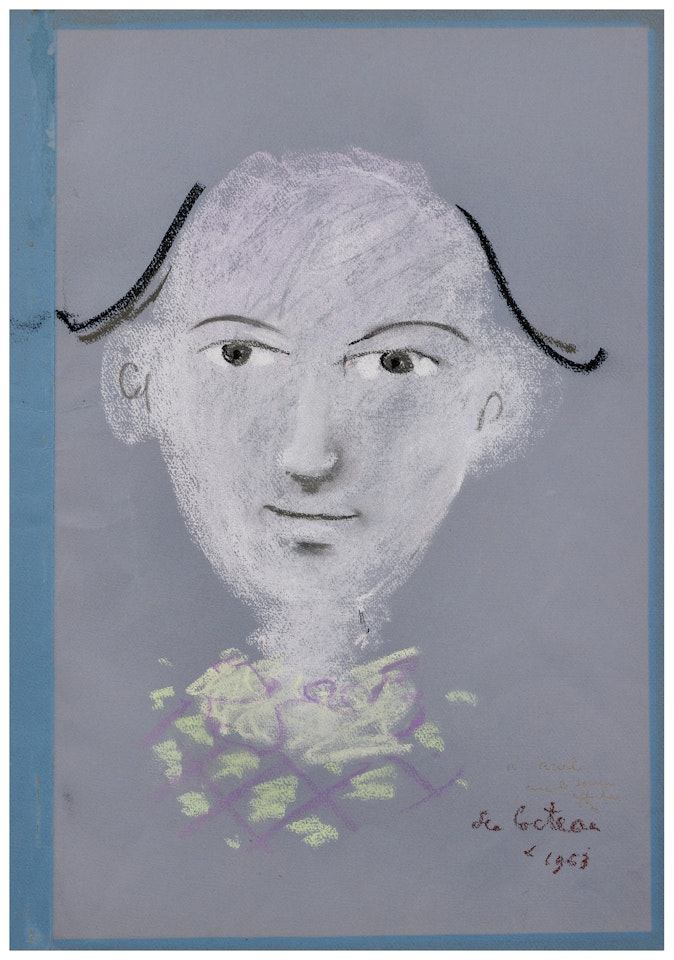 Tête d"Arlequin by Jean Cocteau
