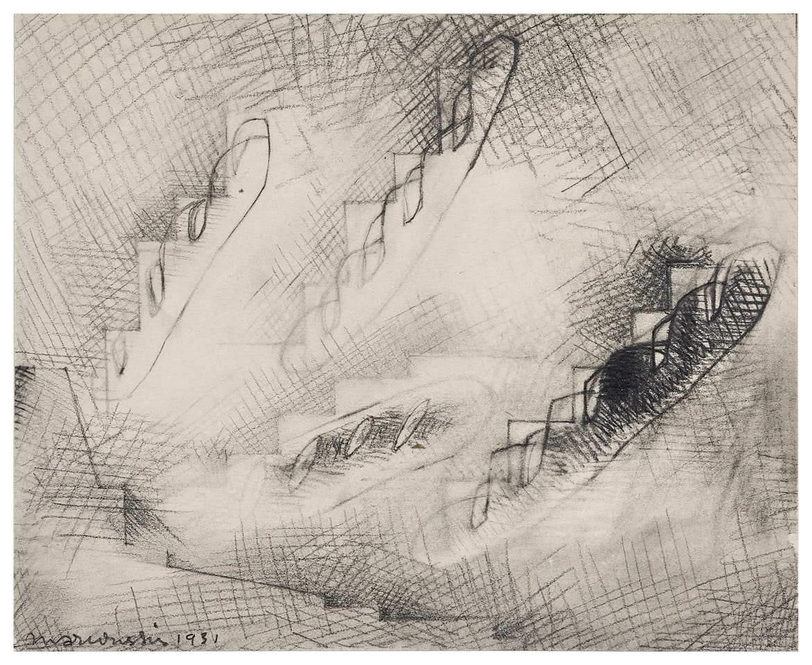 La rue Caulaincourt by Louis Marcoussis