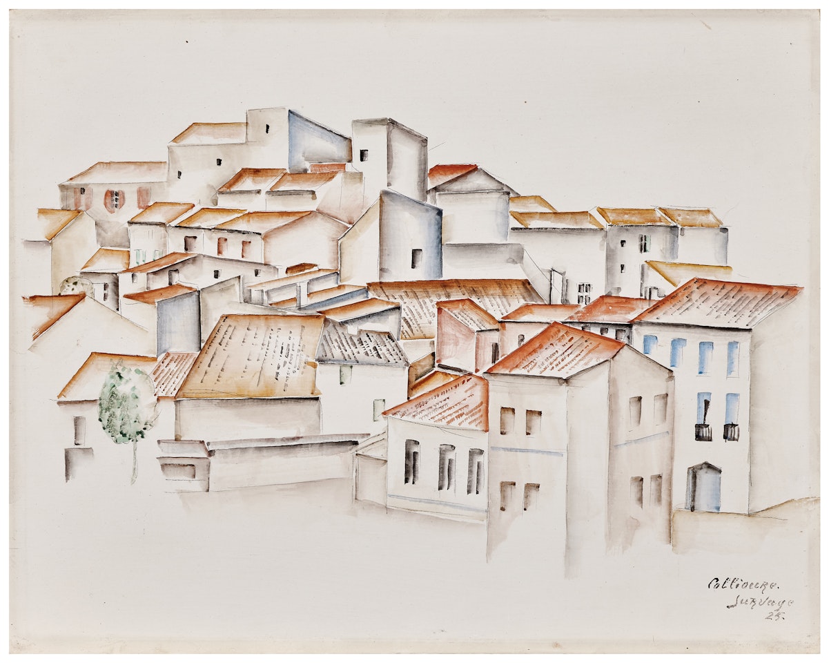 Maisons à Collioure by Leopold Survage