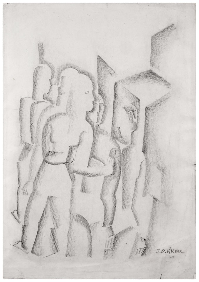 Personnages by Ossip Zadkine