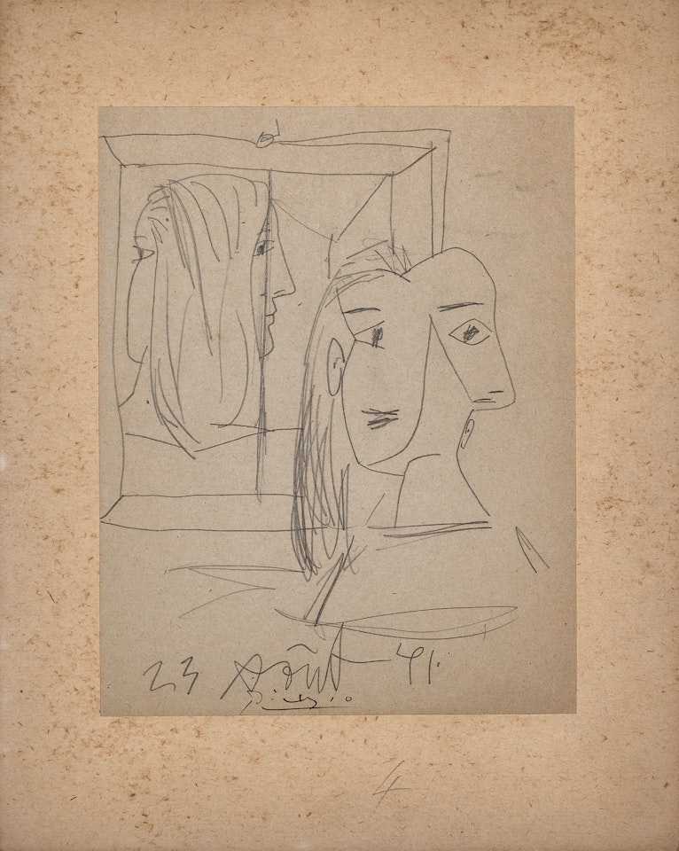 Deux têtes by Pablo Picasso