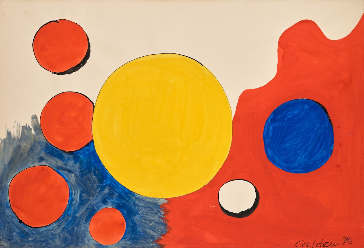 Sun shine by Alexander Calder