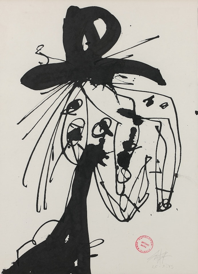 Dora Maar d"après Dora Maar by Antonio Saura