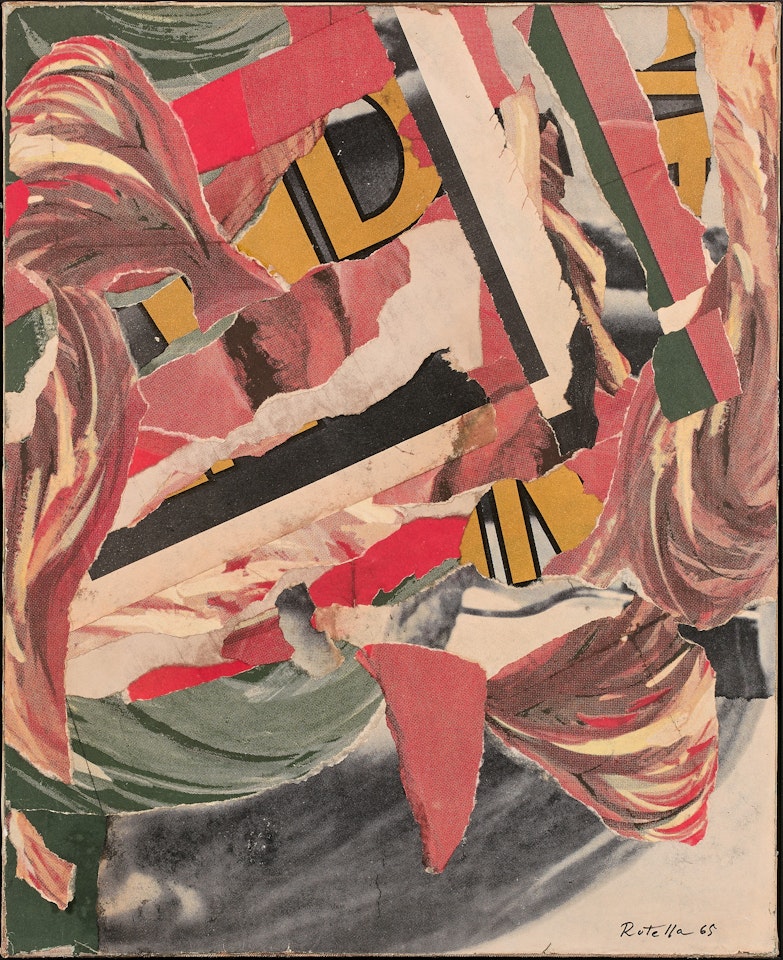 Sans titre by Mimmo Rotella