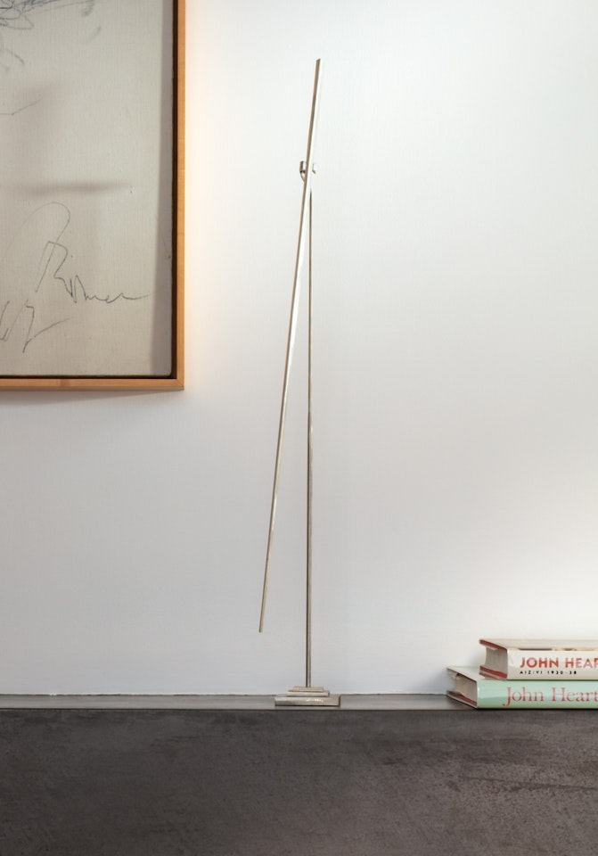 One Line Down Hommage to Giacometti by George Rickey