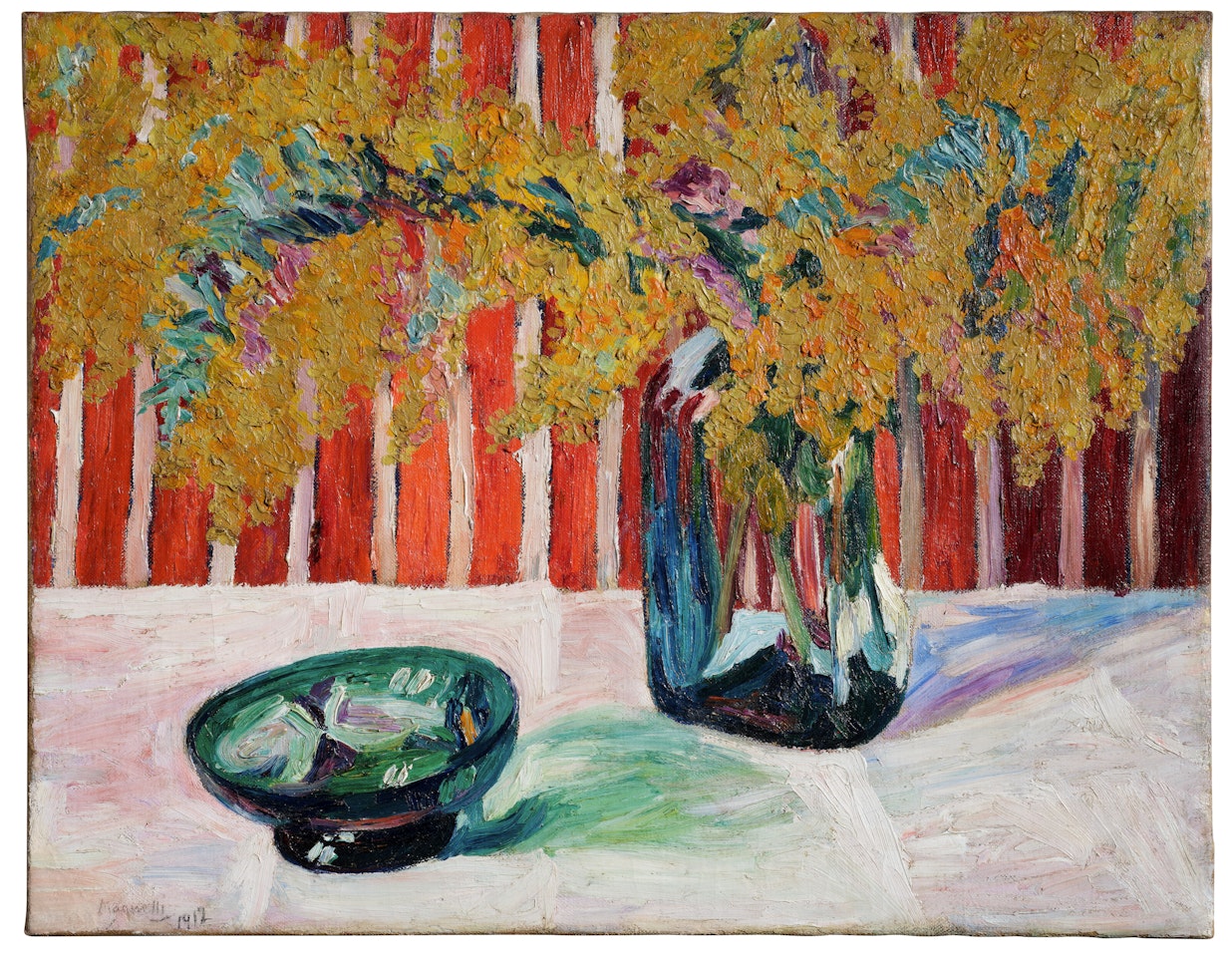 Nature morte; "STILL LIFE" by Alberto Magnelli