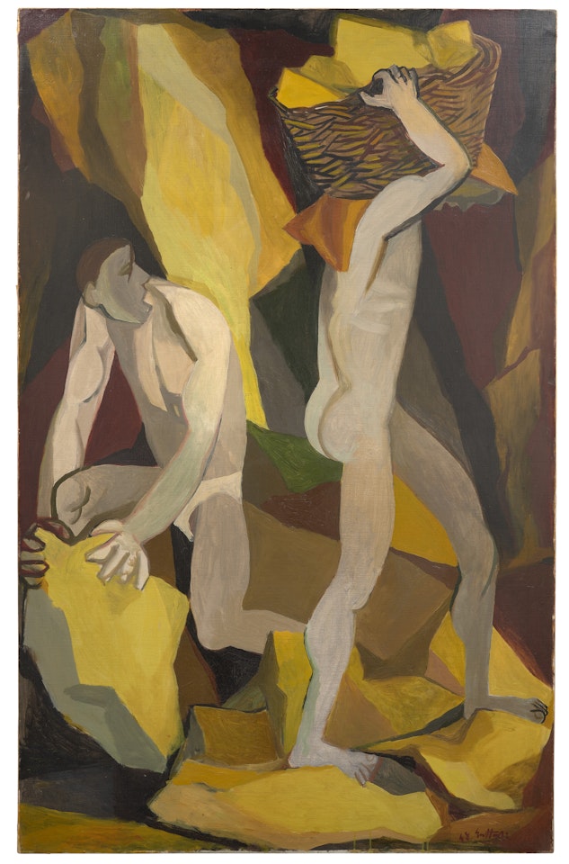 Zolfatari; "SULFURISTS" by Renato Guttuso