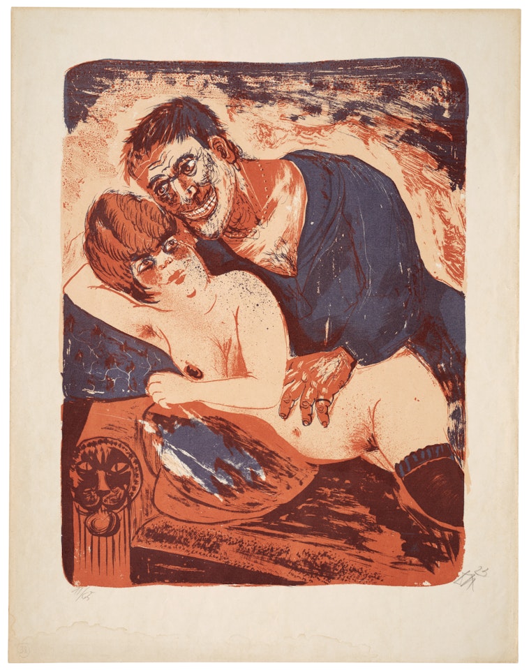 Matrose und Mädchen; "SAILOR AND GIRL" by Otto Dix