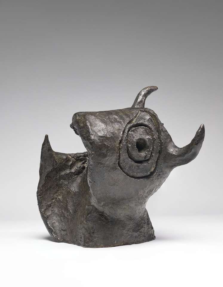Tête de Tériade by Joan Miró
