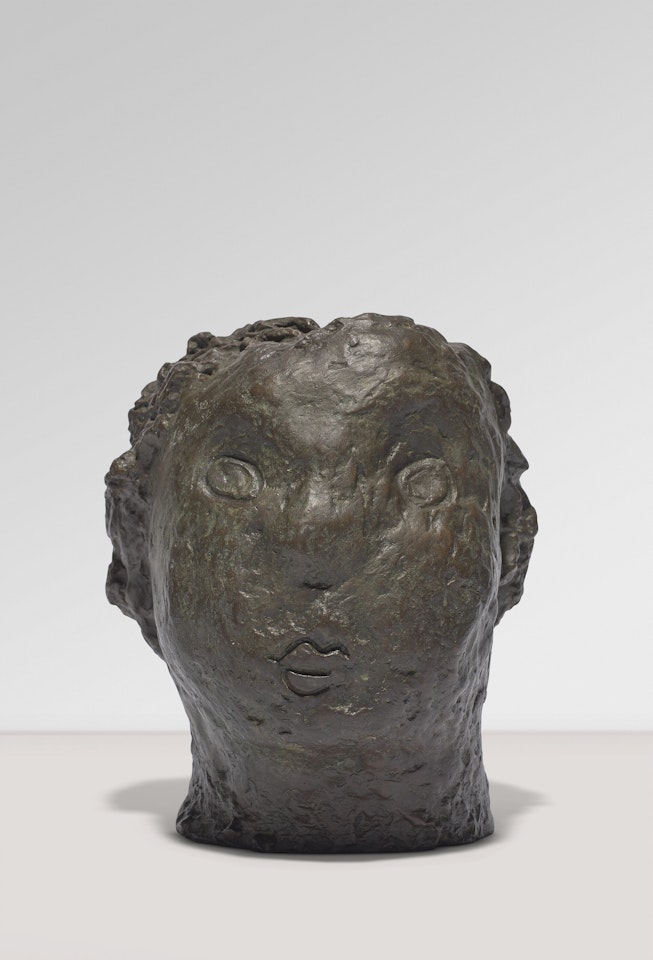 Jeune fille étonnée by Jean Fautrier