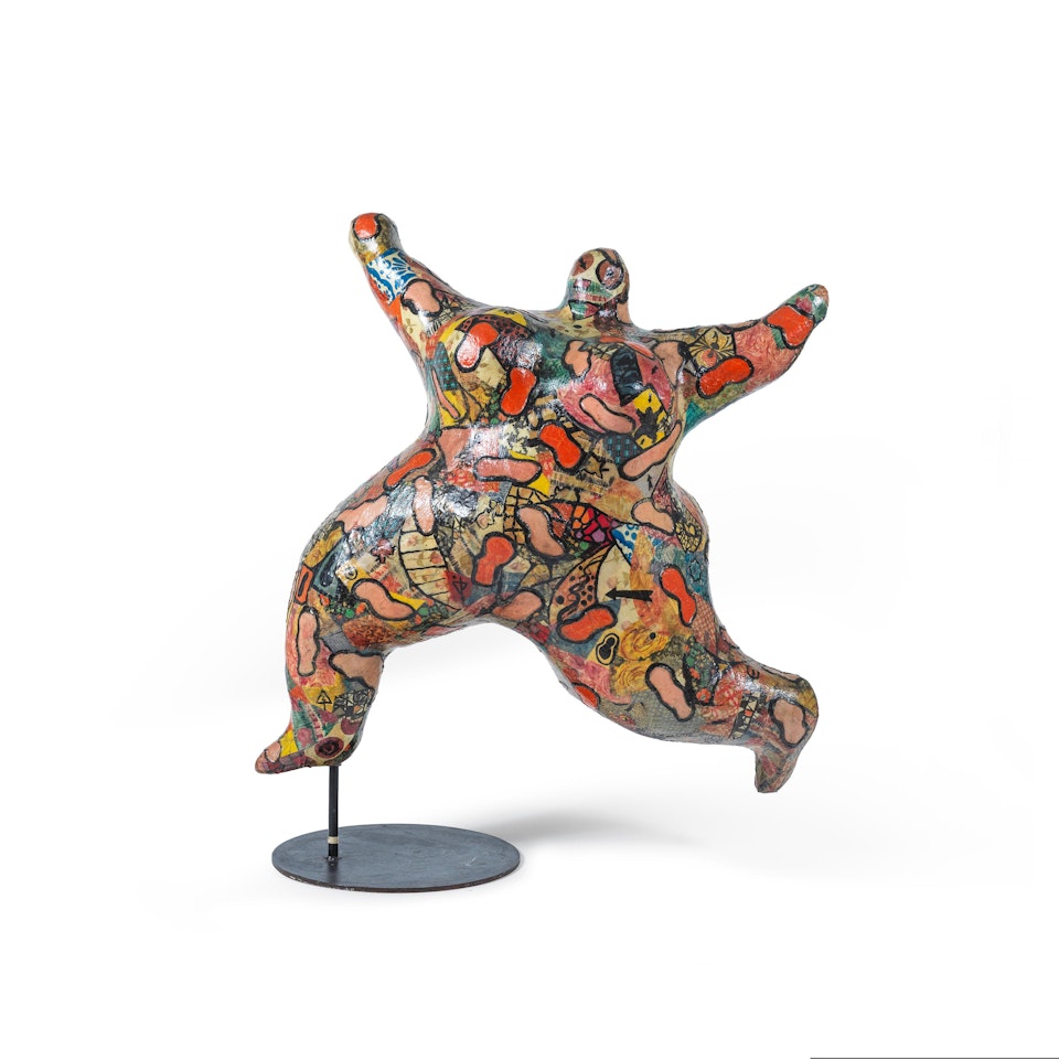 Dominique (jambe en l"air) by Niki de Saint Phalle